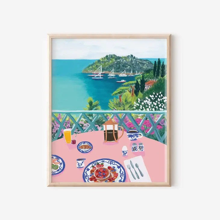 italian brunch painting