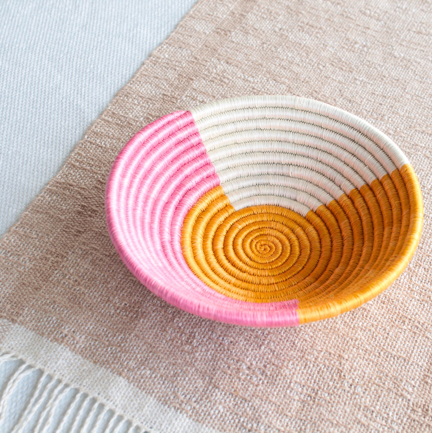Dreamweaver Colorful Sweetgrass Bowl - Fruit Punch