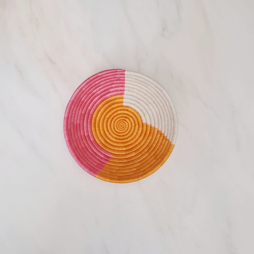 sweetgrass bowl in fruit punch
