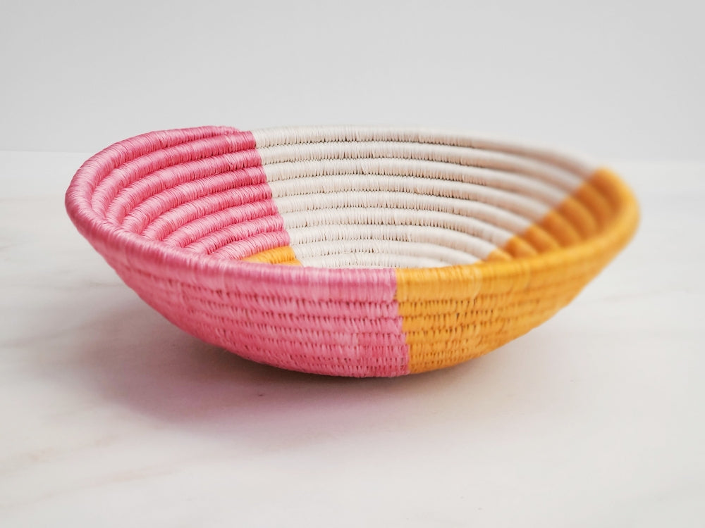 side view sweetgrass bowl