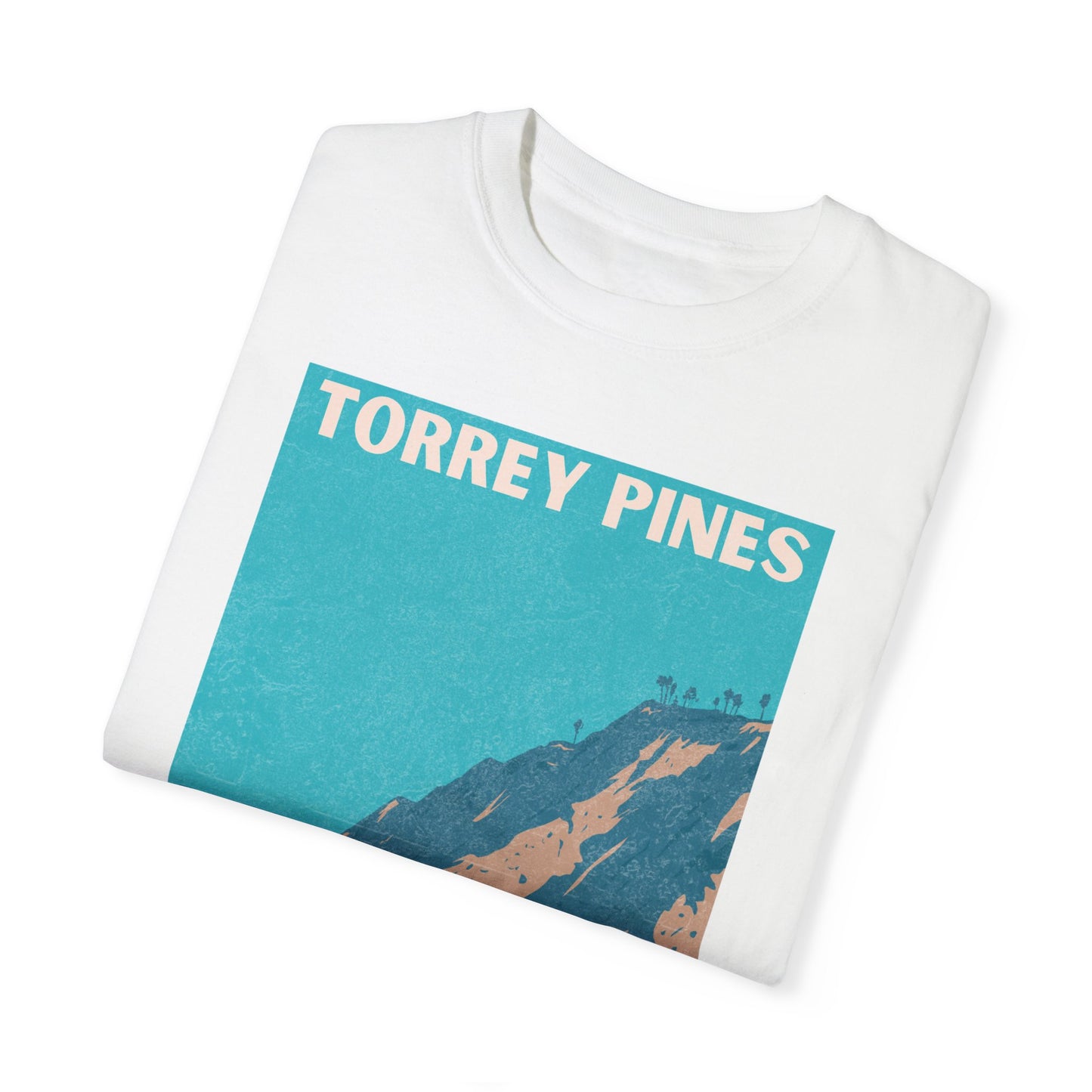 Torrey Pines Beach California T-Shirt, Comfort Colors, Unisex Fit, S-3XL