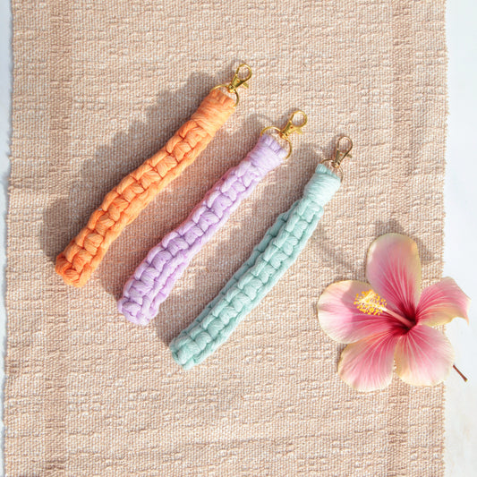 Macrame wristlets