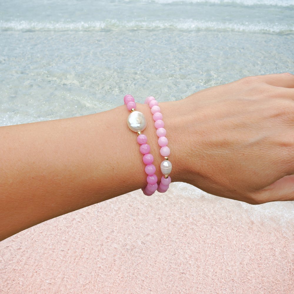 azalea jade stretch bracelet