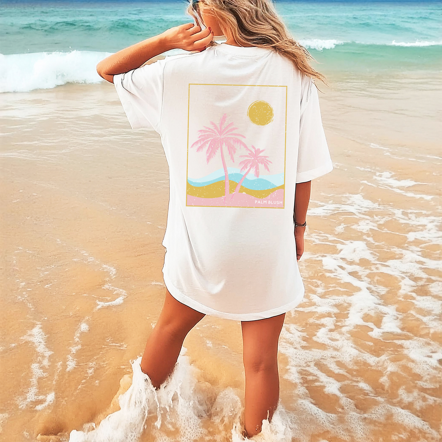 Coastal Palms Tee