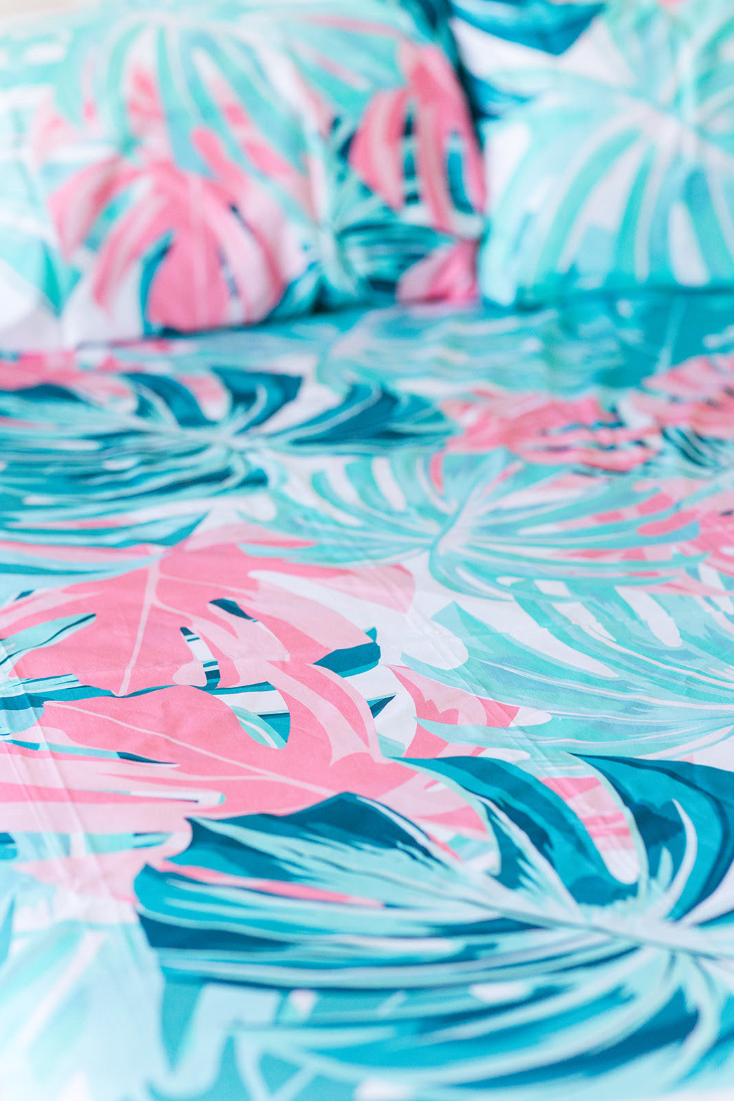 monstera printed sheets